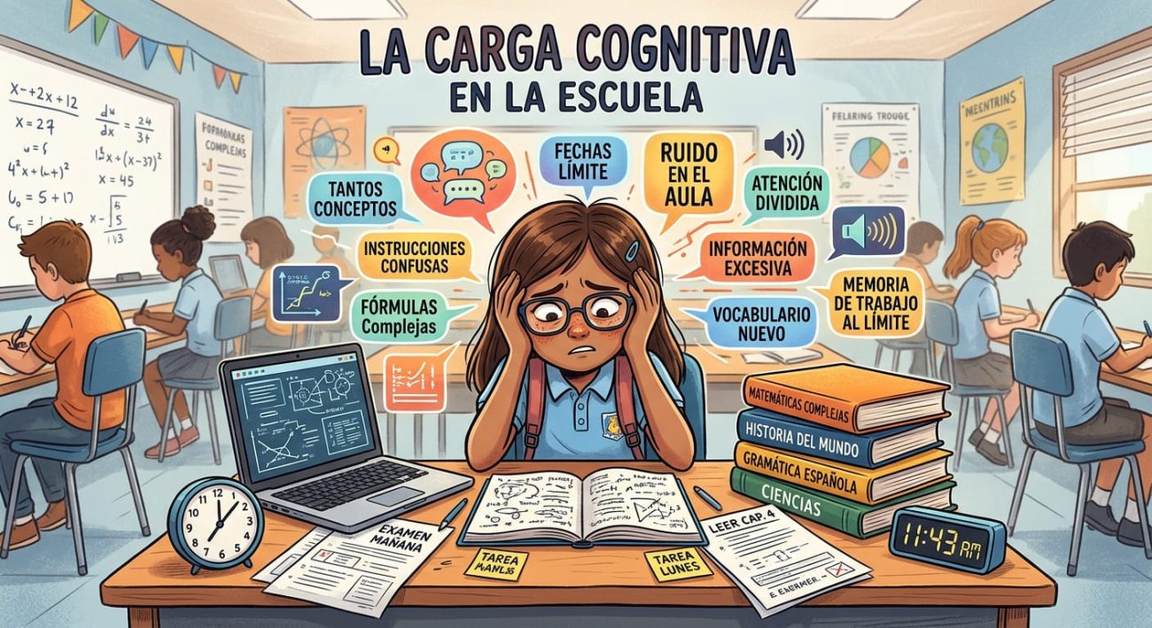 carga cognitiva
