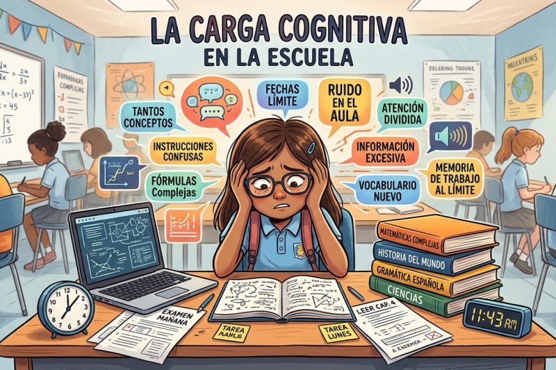 carga cognitiva